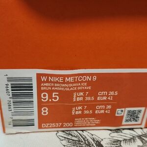 Nike Metcon 9 Amber Brown Sneakers